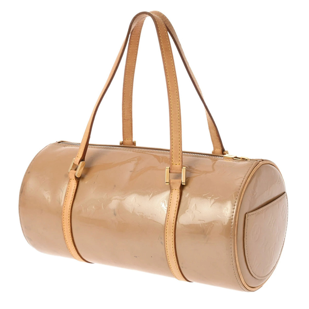 Louis Vuitton Handbag Monogram Vernis Bedford Beige